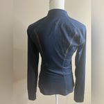 Zella navy blue zip front jacket small Photo 11