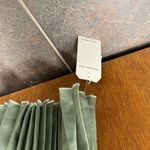 Abercrombie & Fitch NEW A&F Giselle Pleated Wide Leg Jumpsuit Green Medium Photo 9