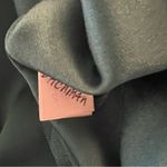 St. John COUTURE Sharkskin Silk Wool Blend Teal Open Front Jacket Blazer Size 8 Photo 8