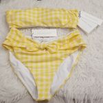 Veronica Beard 💕💕 Catarina Bandeau Bikini Top (L) + Azoia Tie Waist Bottom (XL) Photo 11