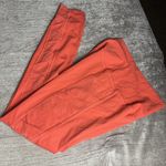 Lululemon  Rise and Flow Pant Mesh Criss Cross Size 4 Orange Coral EUC Photo 8