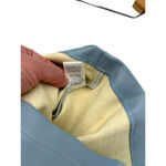 Aureum Sky Blue Vegan Leather Pleated Skirt Size XS Blue Photo 9