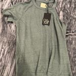 Chaser  One Shoulder  Green T-Shirt Photo 0