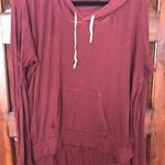 Brandy Melville Maroon Sweater/hoodie Photo 0