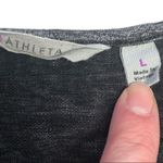 Athleta Sweet Saturday Wrap Dress Grey Black Photo 3