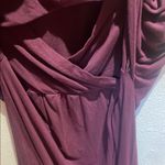 Bearsland Nursing Deep Purple Sleeveless Dress Size L Photo 3