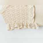 ZARA  Cream Lace Trim Combination Knit Top S Photo 6