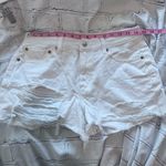 American Eagle Y2K  90s Boyfriend Denim Shorts Distressed White Women’s 6 Summer Photo 14