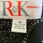 FINAL MARKDOWN R&K Originals dressy top 10 Black Photo 1