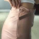 wilson's leather Vintage Pink Leather Skirt  Photo 2