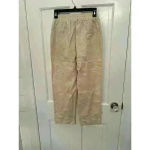Charlie Holiday Anthropologie Natural Linen Dalia Beach Pants size 2 NWT Photo 1