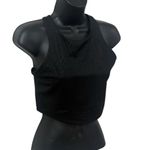 Athleta  Women’s Sports Bra Crop Top Black Size Small Photo 2