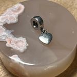 Pandora Authentic  Silver Heart Love Dangle Charm Bead Photo 7