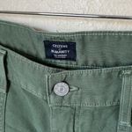 Citizens of Humanity NWT  olive green Leah utility shorts Photo 3