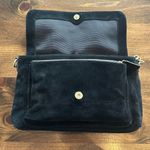 Talbots ⭐️ Leather Suede Gold Hardware Classic Women's Handbag Purse Bag Vintage Photo 2