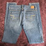 American Eagle  Outfitters Blue Skinny Jeans Photo 3