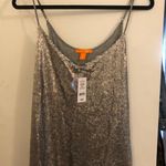 Joe Fresh Silver Sequins Tank  Photo 0