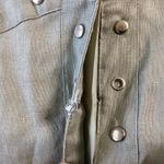 Vintage Carole Little Linen Pant Suit Green Size 8 Photo 5