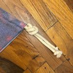 Fiorucci  Blue Pink Tie Front Mini Skirt Photo 2