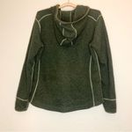 Kuhl Fleece Quarter Zip Hoodie Jacket Hunter Green Size L Photo 2