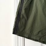 Athleta  Expedition Shorts Green Black Side Stripe Nylon Baggy Shorts 4 Photo 4