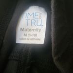 Time & Tru  maternity pants size m medium black Photo 1