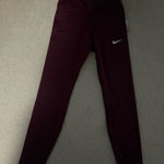 Nike Maroon  Leggings Dri-Fit Photo 0