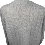 Madewell  Oversized Relaxed Fit Chunky Oatmeal Grandpa Cardigan Sweater Small Photo 7