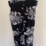 ALBION FIT  | Black & Grey Slate Floral Shorts Romper Rare S Photo 3
