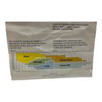 Vintage JCPenney Pantyhose Sheer Caress Sandalfoot Queen Short Navy Blue 1 Pair Photo 4