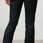 ✨ Lafayettee 148 Waxed Denim Thompson Jeans Slim Straight Leg Black Jean Size 0 Photo 1