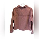 Celebrity Pink dusty rose Corduroy Button Shacket Photo 3