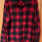 Calvin Klein Women’s Buffalo Print Plaid Long Photo 0