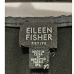 Eileen Fisher Petite Wool Blend Black Skirt Large PL Photo 3