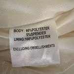 Hello Molly WHAT A GLAMOUR SEQUIN DRESS OFF WHITE SZ XS Photo 6