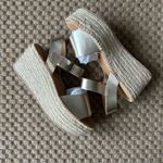 Soludos  Platinum Minorca Leather Platform Sandal Photo 1