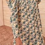 Ulla Johnson  Elaine Floral Silk Mini Dress Size 0 XS Puff Sleeve Runway Wedding‎ Photo 0