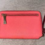 Kate Spade  NEW YORK WRISTLET PINK WRAP AROUND ZIPPER WRIST STRAP WALLET Photo 1