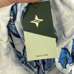 Tuckernuck NWT Majolica Tile Tie Shoulder Caftan Maxi Dress Sz Small Resortwear Photo 4