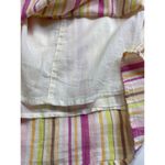 Old Navy Fit & Flare Pink Striped Halter Cotton Maxi Dress Size L Resort Wear Photo 7