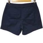 J.Crew Factory 5" Classic Chino Short Preppy‎ Closet Staple Summer Vacation Sz 2 Blue Photo 1