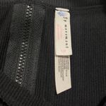 Free People Women’s  FP Movement Ribbed Back Zip Long Sleeve Crop Top Black Sz S Photo 1