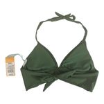 Kona Sol Womens Faux Wrap Halter Bikini Top Photo 5