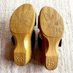 Alegria NIB NEW  by PG Lite Linn Black Needles and Pins Embroidered Wedge Sandals Photo 7