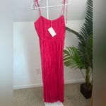 Ulla Johnson ‎ Orla Orchid Pink Midi Dress 12 NWT Photo 4