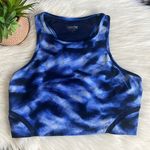 Calvin Klein • mesh performance quick dry sport bra in tidal blue Photo 3