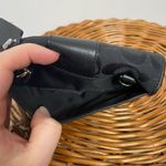 Coach  Signature C Black Logo Jacquard Leather TRIFOLD Wallet Change Purse Canvas Photo 7