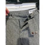 OFFICINE GÉNÉRALE Black White Houndstooth 100% Wool Celeste Pants size 42 Photo 4