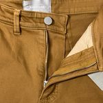 Everlane NWT  Straight Leg Crop - Golden Brown, Cotton (Size 2) Photo 8