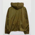Aerie New Offline Shine Windbreaker - Green Photo 4